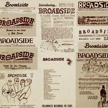 Broadside Ballads, Volume 1 by Various Artists - album cover