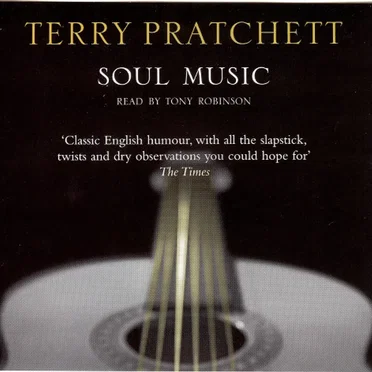 Soul Music by Terry Pratchett - album cover