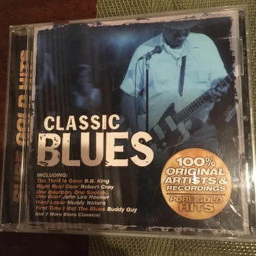 Pure Gold Hits: Classic Blues by Various Artists - album cover