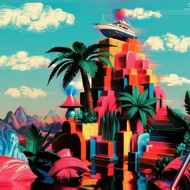 Lofty Vacation by Yacht Soft Mesa - album cover