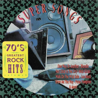 70's Greatest Rock Hits Volume 8 Super Songs by Various Artists - album cover