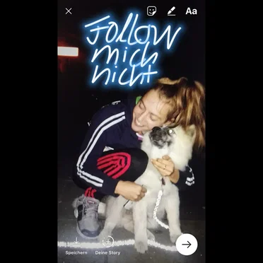 Follow mich nicht by Haiyti - album cover