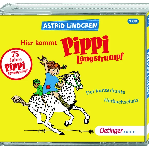 Hier kommt Pippi Langstrumpf: Der kunterbunte Hörbuchschatz