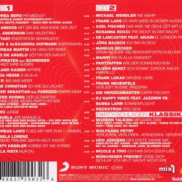 Die offiziellen deutschen Party & Schlager Charts, Vol. 1 by Various Artists - album cover
