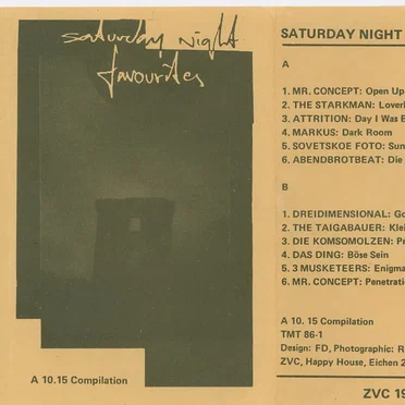 Saturday Night Favourites by Various Artists - album cover