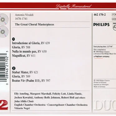 The Great Choral Masterpieces