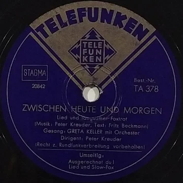 Zwischen heute und morgen / Ausgerechnet du