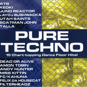 Pure Techno by Various Artists - album cover
