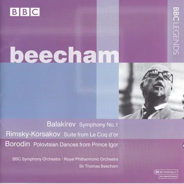 Balakirev: Symphony no. 1 / Rimsky-Korsakov: Suite from Le Coq d’or / Borodin: Polovtsian Dances from Prince Igor