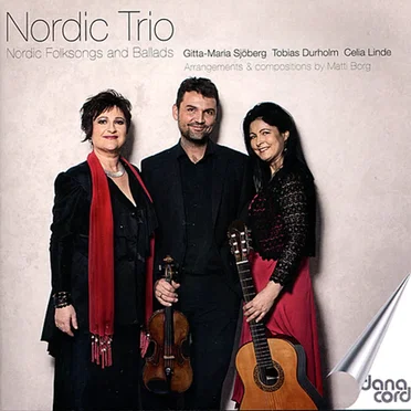 Nordic Folksongs and Ballads by Nordic Trio - album cover