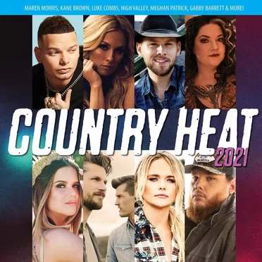 Country Heat 2021 by Various Artists - album cover