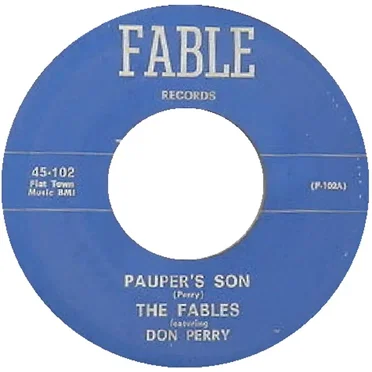 Pauper's Son / Please Realize by The Fables Featuring Don Perry - album cover