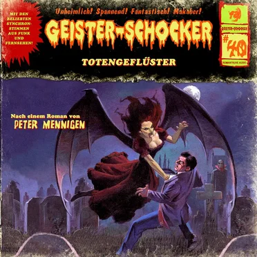 Geister-Schocker, Folge 40: Totengeflüster by Peter Mennigen - album cover