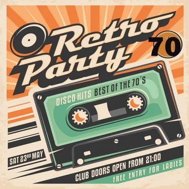 70’s Retro Party by Various Artists - album cover