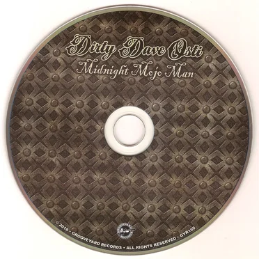 Midnight Mojo Man by Dirty Dave Osti - album cover