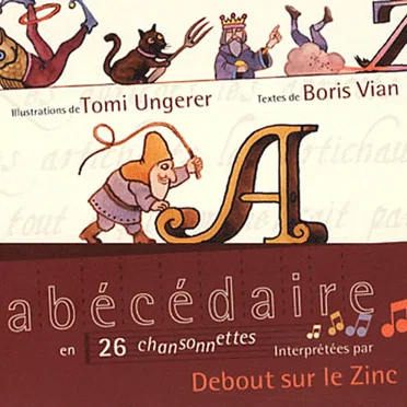 Abécédaire en 26 chansonnettes by Boris Vian - album cover