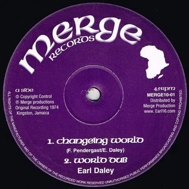 Changeing World / Reggae Sound by Earl Daley - album cover