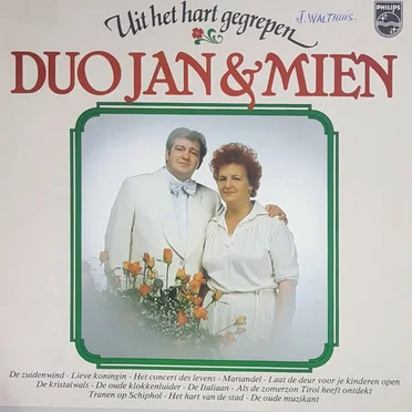 Uit het hart gegrepen by Duo Jan & Mien - album cover