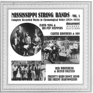 Mississippi String Bands, Volume 1: 1928 - 1935 by Various Artists - album cover
