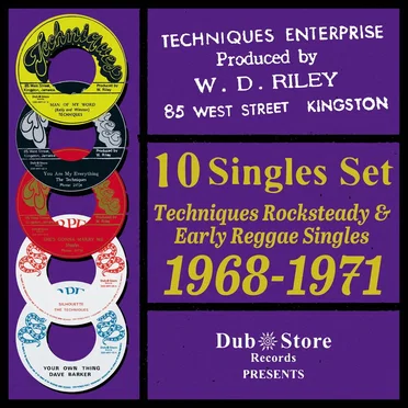 Techniques Rocksteady & Early Reggae Singles 1: 1968-1971 - 10 Singles Set by Various Artists - album cover
