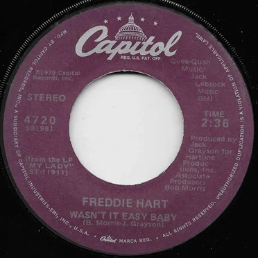 Wasn’t It Easy Baby