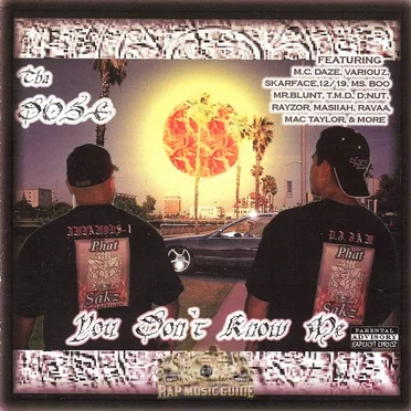 You Don't Know Me by Tha Dose - album cover