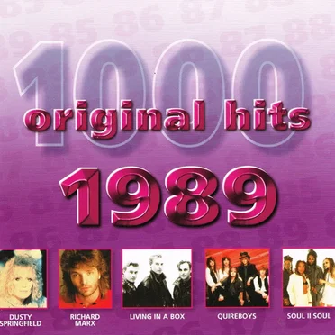 1000 Original Hits: 1989 by Various Artists - album cover