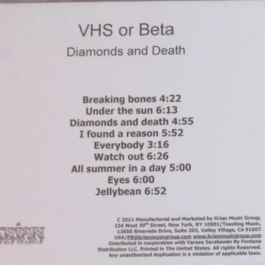 Diamonds and Death