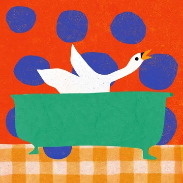 Baths with Geese by Giant Gorilla Dog Thing - album cover