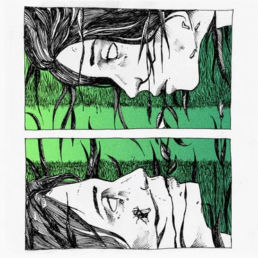 Пальцами неба холст by И эти губы, и глаза зелёные - album cover