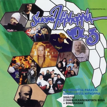 Suomihiphoppia vol. 3 by Various Artists - album cover