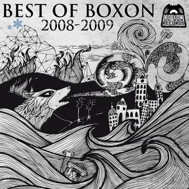 Best of Boxon Records 2008-2009 by Various Artists - album cover