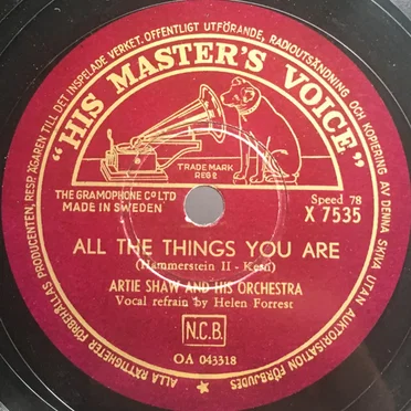 All the Things You Are / Deep Purple
