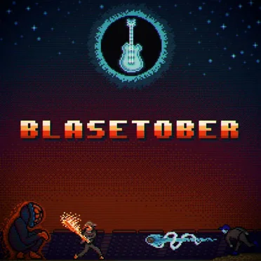 blasetober by the garages - album cover