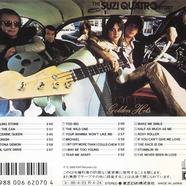 The Suzi Quatro Story: Golden 20 Hits