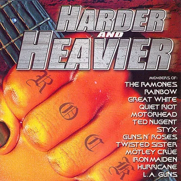Harder & Heavier by Various Artists - album cover