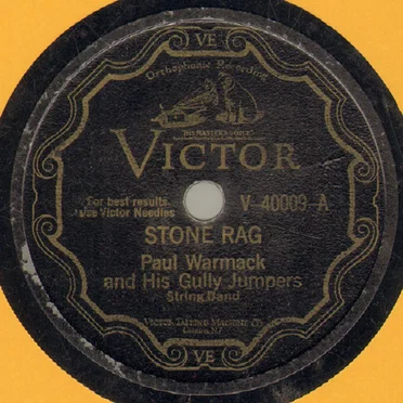 Stone Rag / Robertson County by Paul Warmack & His Gully Jumpers - album cover