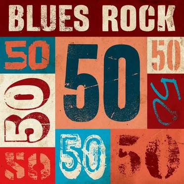 Blues Rock 50 by Various Artists - album cover