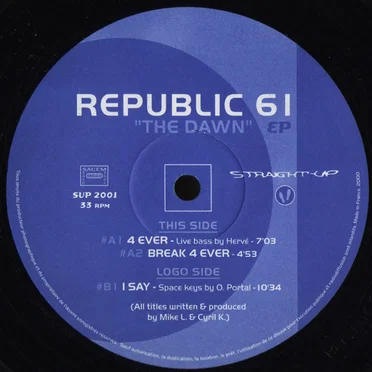 The Dawn by Republic 61 - album cover