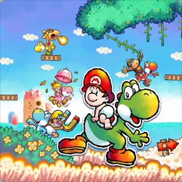 Yoshi's Island - Flower Garden