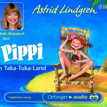 Pippi in Taka‐Tuka‐Land by Astrid Lindgren - album cover