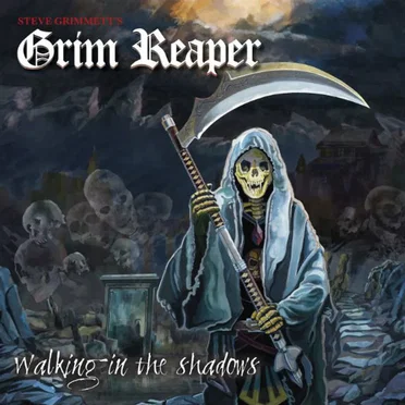 Walking in the Shadows by Steve Grimmett's Grim Reaper - album cover
