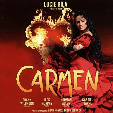 Muzikál Carmen by Frank Wildhorn - album cover