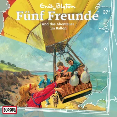 Fünf Freunde, Episode 37: und das Abenteuer im Ballon by Enid Blyton - album cover