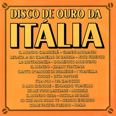 Disco de Ouro da Itália by Various Artists - album cover