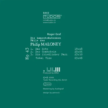Die haarsträubenden Fälle des Philip Maloney, N° 43 by Roger Graf - album cover