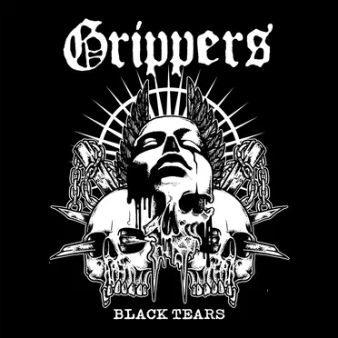Black Tears by Grippers - album cover