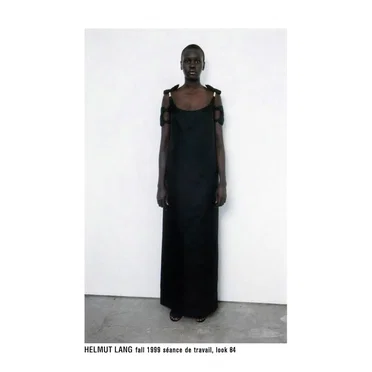 Helmut Lang fall 1999 séance de travail, look 84