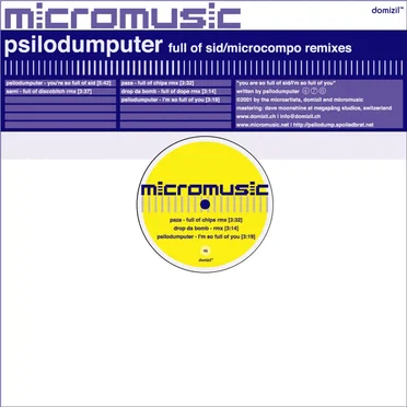 Full of Sid EP / Microcompo Remixes