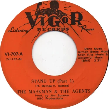 Stand Up by The Maskman & the Agents - album cover